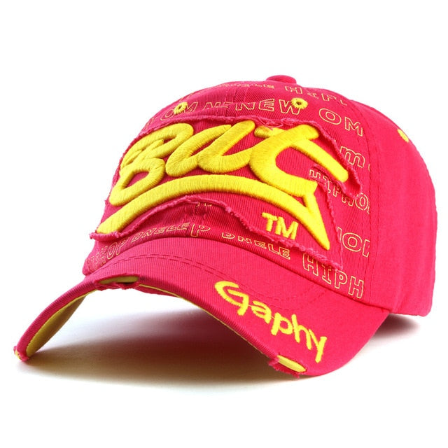Xthree wholesale snapback hats baseball cap hats hip hop fitted cheap hats for men women gorras curved brim hats Damage cap