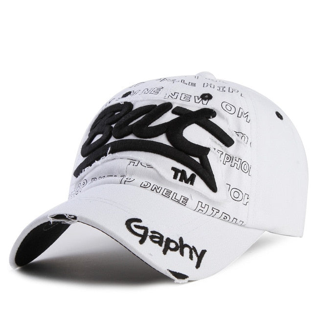 Xthree wholesale snapback hats baseball cap hats hip hop fitted cheap hats for men women gorras curved brim hats Damage cap